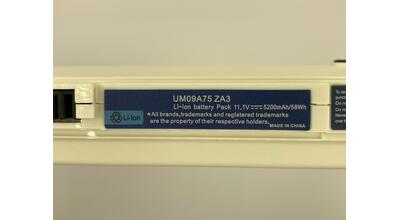 Акумуляторна батарея для ноутбука Acer UM09B7C Aspire One 751 11.1V White 5200mAh OEM - фото 3
