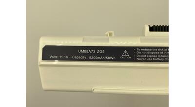 Аккумуляторная батарея для ноутбука Acer UM08A73 Aspire One 11.1V White 5200mAh OEM - фото 3