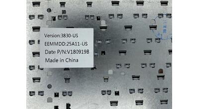 Клавіатура для ноутбука Acer Aspire 3830T, 3830TG, 4830T, 4830TG Black, (No Frame), EN - фото 3