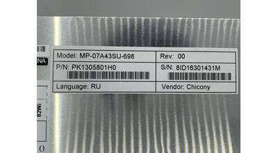 Клавиатура для ноутбука Acer eMachines D520, D720 Black, RU - фото 3