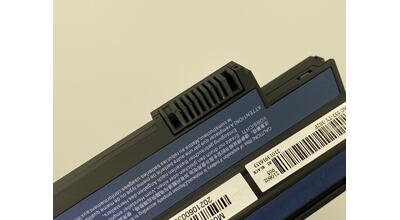 Аккумуляторная батарея для ноутбука Acer UM09H31 Aspire one 532H series 10.8V Black 5200mAh OEM - фото 4