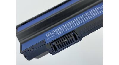 Усиленная аккумуляторная батарея для ноутбука Acer UM09H31 Aspire one 532H series 10.8V Black 7800mAh OEM - фото 4