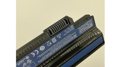 Аккумуляторная батарея для ноутбука Acer UM09H31 Aspire one 532H series 10.8V Black 4400mAh Orig - фото 4