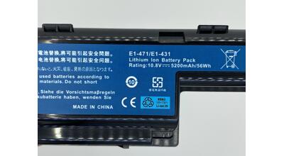 Акумуляторна батарея для ноутбука Acer AS10D71 Aspire 5741 10.8V Black 5200mAh OEM - фото 3