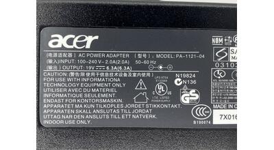 Блок питания для ноутбука Acer 120W 19V 6.32A 5.5x1.7mm A11-120P1A Orig - фото 3