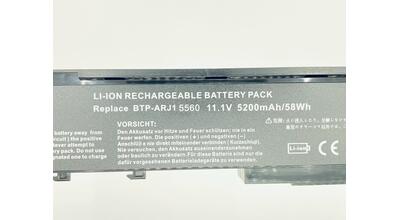 Аккумуляторная батарея для ноутбука Acer BTP-ANJ1 Aspire 3620 11.1V Black 5200mAh OEM - фото 3