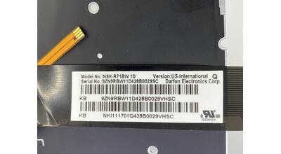 Клавиатура для ноутбука Acer Aspire V5-122, V5-122P, V5-171, V5-132P, V3-331, V3-371, V3-372, E3-111, E3-112, S5-391 с подсветкой (Light), Black, (No Frame), RU - фото 3