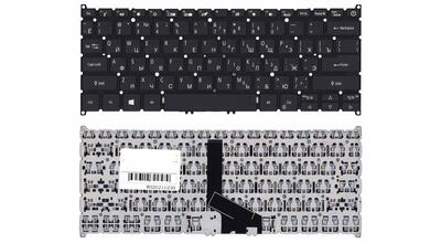 Клавіатура для ноутбука Acer Swift 3 SF314-57, Black, (No Frame), RU - фото 5