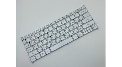 Клавіатура для ноутбука Acer Aspire Swift 7 SF713-51, White, (No Frame), RU - фото 2