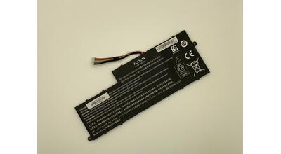 Акумуляторна батарея для ноутбука Acer AC13C34 Aspire E3-112 11.4V Black 2600mAh OEM - фото 2