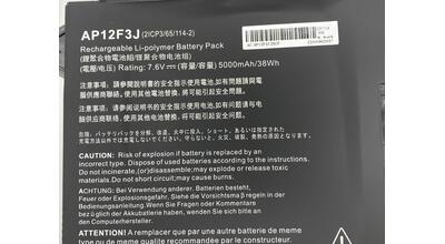 Акумуляторна батарея для ноутбука Acer AP12F3J Aspire S7-391-682 7.6V Black 5000mAh OEM - фото 3