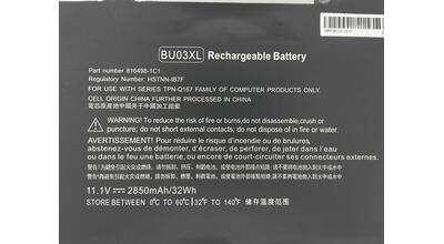 Аккумуляторная батарея для ноутбука Acer BU03XL Chromebook 14 G4 11.1V Black 2850mAh OEM - фото 3