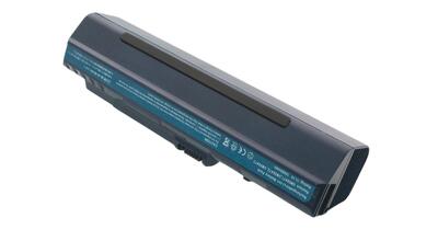 Усиленная аккумуляторная батарея для ноутбука Acer D150 Aspire One ZG-5 11.1V Black 10400mAh OEM