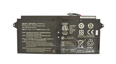 Аккумуляторная батарея для ноутбука Acer AP12F3J Aspire S7-391 7.4V Black 4680mAh Orig