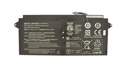 Аккумуляторная батарея для ноутбука Acer AP12F3J Aspire S7-391 7.4V Black 4680mAh Orig - фото 2
