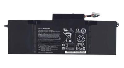 Аккумуляторная батарея для ноутбука Acer Acer AP13D3K Aspire S3-392G 7.5V Black 6060mAh Orig - фото 5
