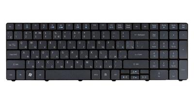 Клавиатура Acer Aspire (5236, 5242, 5250, 5410T, 5810T, 5820) с подсветкой (Light) Black, RU - фото 2