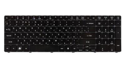 Клавиатура Acer Aspire (5236, 5242, 5250, 5410T, 5810T, 5820) Black, RU - фото 2