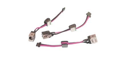 Роз&#039;єм живлення для ноутбука Acer Aspire ONE NAV50, 532H Acer Aspire One NAV50, NAV70, AO532H, 532H, D260, D255, D255E, Packard Bell PAV80 з кабелем HY-AC015