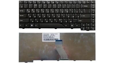 Клавіатура для ноутбука Acer Aspire 4710, 4520, 5315, 5520, 5710, 5710G, 5710Z, 5710ZG, 5720, 5920 Black RU - фото 5