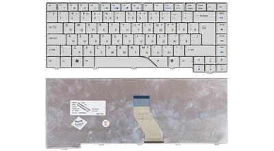 Клавіатура для ноутбука Acer Aspire 4710, 4520, 5315, 5520, 5710, 5710G, 5710Z, 5710ZG, 5720, 5920 White RU - фото 5