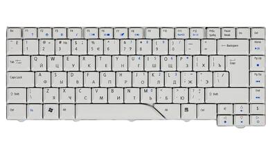 Клавіатура для ноутбука Acer Aspire 4710, 4520, 5315, 5520, 5710, 5710G, 5710Z, 5710ZG, 5720, 5920 White RU - фото 6