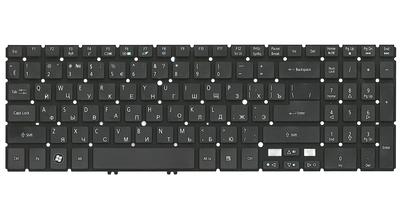 Клавиатура Acer Aspire Timeline M3-581, M5-581, V5-531, V5-551, V5-571 Black RU - фото 6