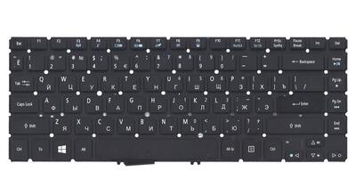 Клавиатура для ноутбука Acer Aspire M5-481T, M5-481TG, M5-481PT с подсветкой (Light), Black, (No Frame) RU - фото 2