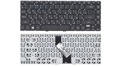 Клавіатура для ноутбука Acer Aspire M3-481, V5-431, V5-471, V5-472, V5-473 Black, (No Frame) RU - фото 5