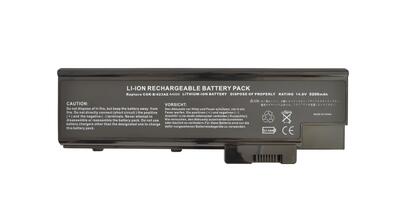Аккумуляторная батарея для ноутбука Acer QC192 Aspire 1410 14.8V Black 5200mAhr