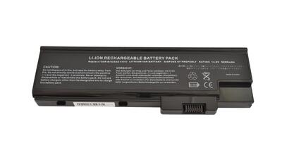 Аккумуляторная батарея для ноутбука Acer QC192 Aspire 1410 14.8V Black 5200mAhr - фото 4