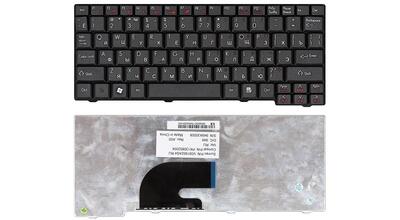 Клавіатура для ноутбука Acer Gateway LT10, LT1000, LT1005, LT1005U, LT2003C, LT20, LT2000, LT2044u Black, RU