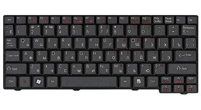 Клавіатура для ноутбука Acer Gateway LT10, LT1000, LT1005, LT1005U, LT2003C, LT20, LT2000, LT2044u Black, RU - фото 2