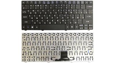 Клавіатура для ноутбука Acer Aspire (1420, 1425, 1425P, 1810, 1810T, 1820, 1825, 1830T) Aspire One (715, 721, 722, 751, 751H, 752, 752H, 753, ZA3, ZA5) Acer Ferrari One (200) Black, RU/EN - фото 5