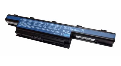 Усиленная аккумуляторная батарея для ноутбука Acer AS10D71 Aspire 5741 10.8V Black 7800mAh OEM - фото 6