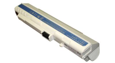 Усиленная аккумуляторная батарея для ноутбука Acer UM08A31 Aspire One ZG-5 11.1V White 7800mAh OEM