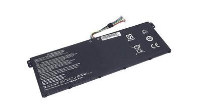 Аккумуляторная батарея для ноутбука Acer AC14B18J-3S1P Aspire ES1-511 11.4V Black 2200mAh Orig